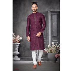 Bollywood Indian Pakistani Ethnic Party Wear Soft Pure Heavy Cotton Silk With Sequence Embroidery Work Kurta Pyjama