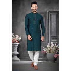 Bollywood Indische Pakistanische Ethno Party Wear Weiche Reine Schwere Baumwollseide Mit Sequenz Stickerei Arbeit Kurta Pyjama