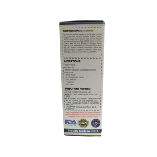 Kalpataru Ayurvedisches Zahn-Stoma-Dent-Öl, 10 ml (2er-Pack)