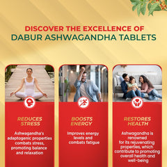 Dabur Ayurvedic Ashwagandha 60 Tablets