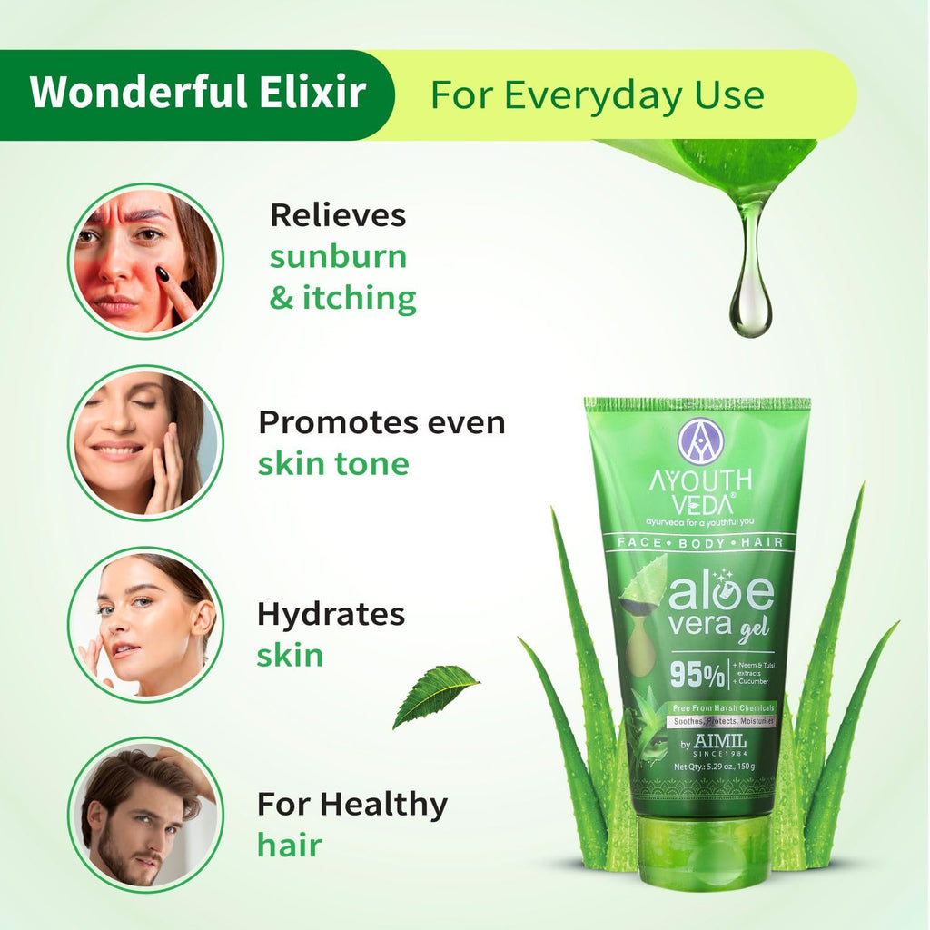 Aimil Ayouthveda Cosmetics Aloe Vera Gel 150g