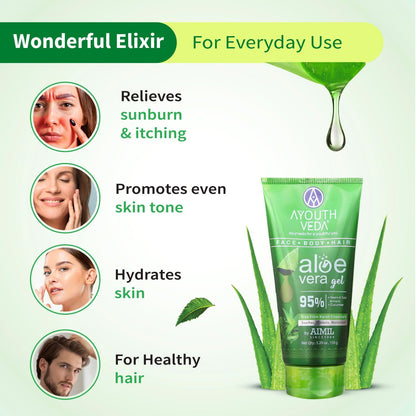 Aimil Ayouthveda Cosmetics Aloe Vera Gel 150g