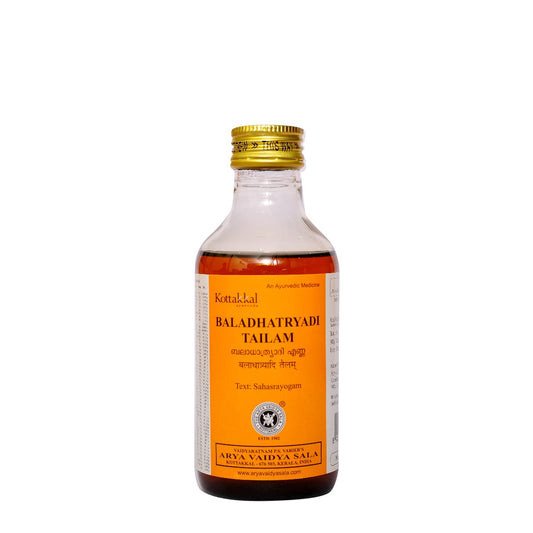 Kottakkal Ayurvedic Baladhathryadi Tailam Oil 200ml