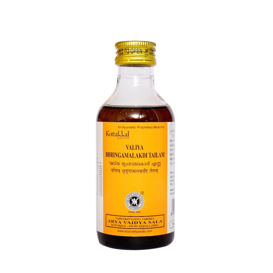 Kottakkal Ayurvedic Valiya Bhringamalakadi Tailam Oil 200ml