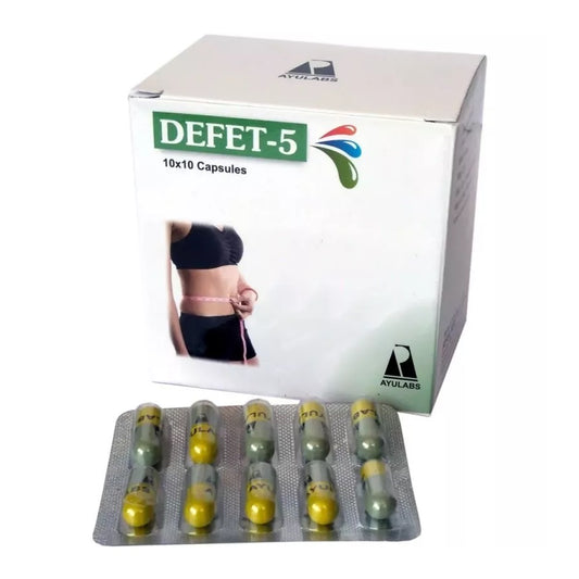 Ayu Labs Ayurvedic Defet-5 10 Capsule