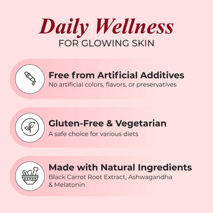 Patanjali Nutrela Ashwagandha &amp; Melatonin Gummibärchen mit Mischgeschmack 90g