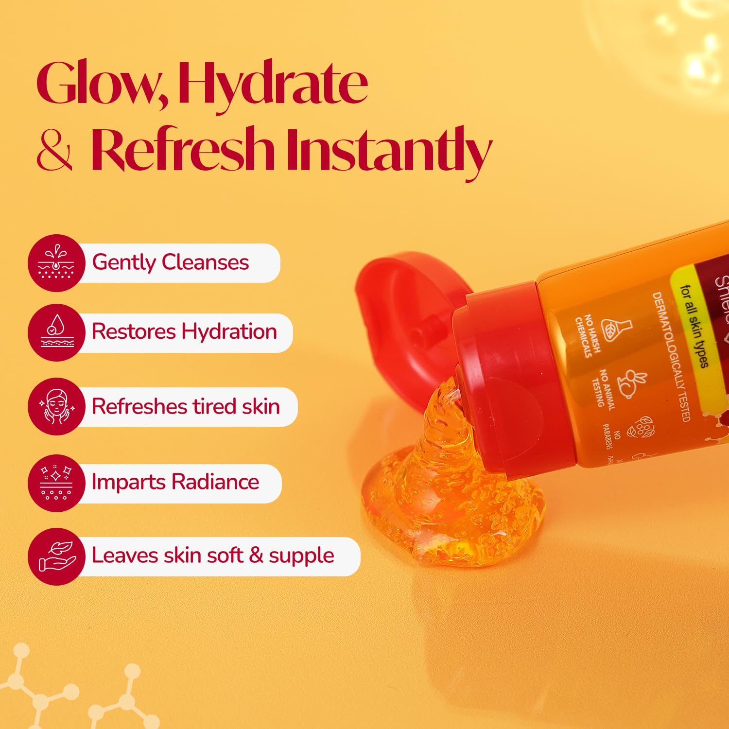 Leeford Meglow Refreshing FaceWash 70g