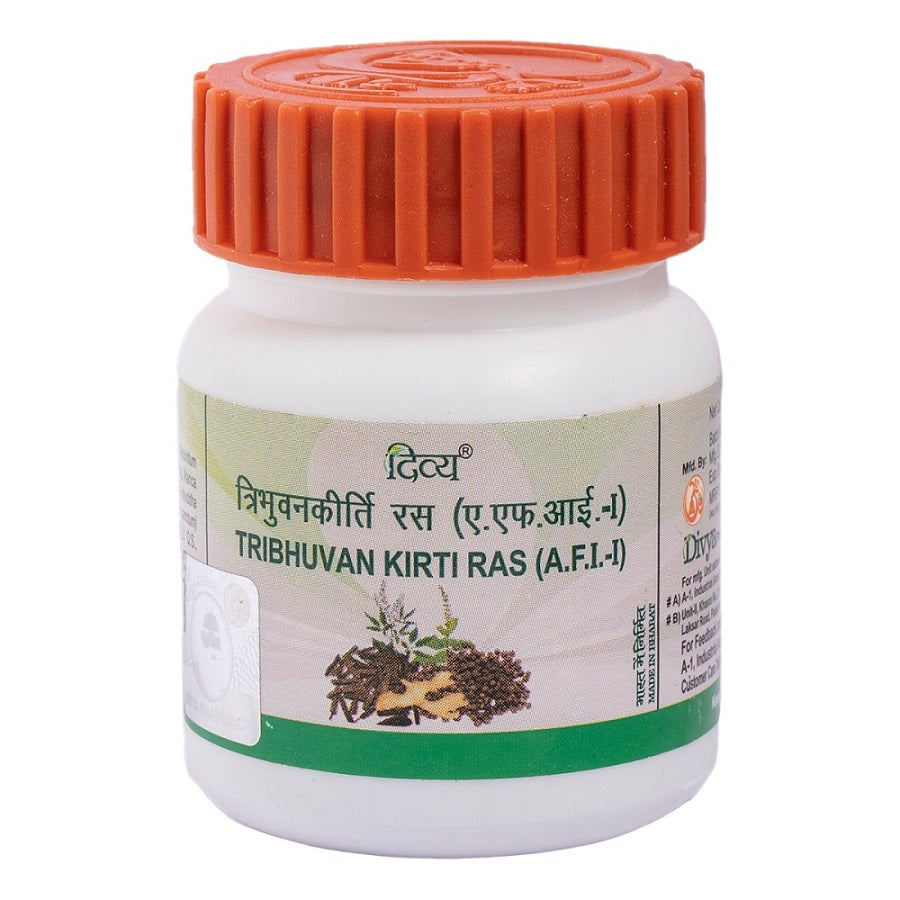 Patanjali Divya Tribhuvankirti Ras 80 Tablets