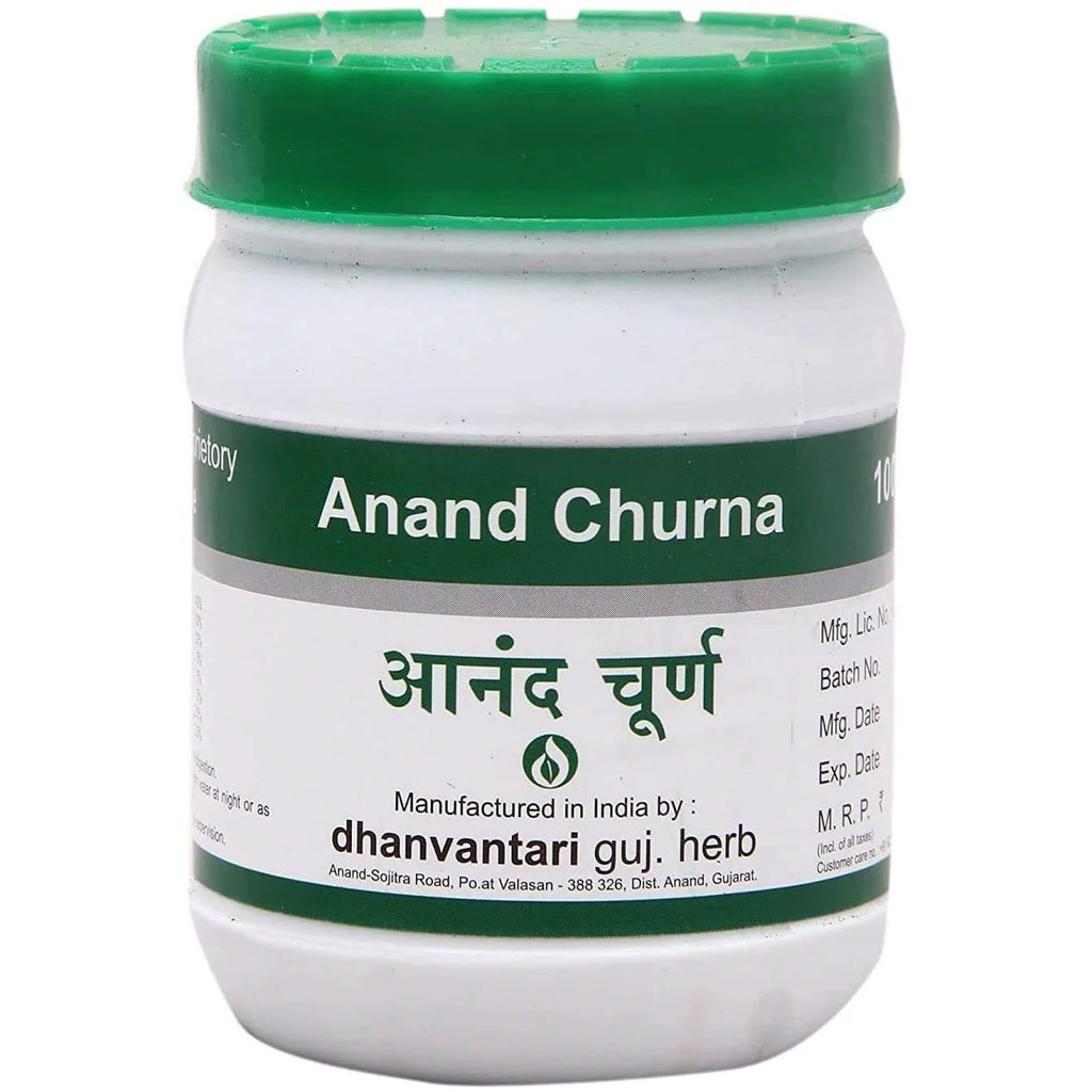 Dhanvantari Ayurvedic Anand Churna Powder  100g