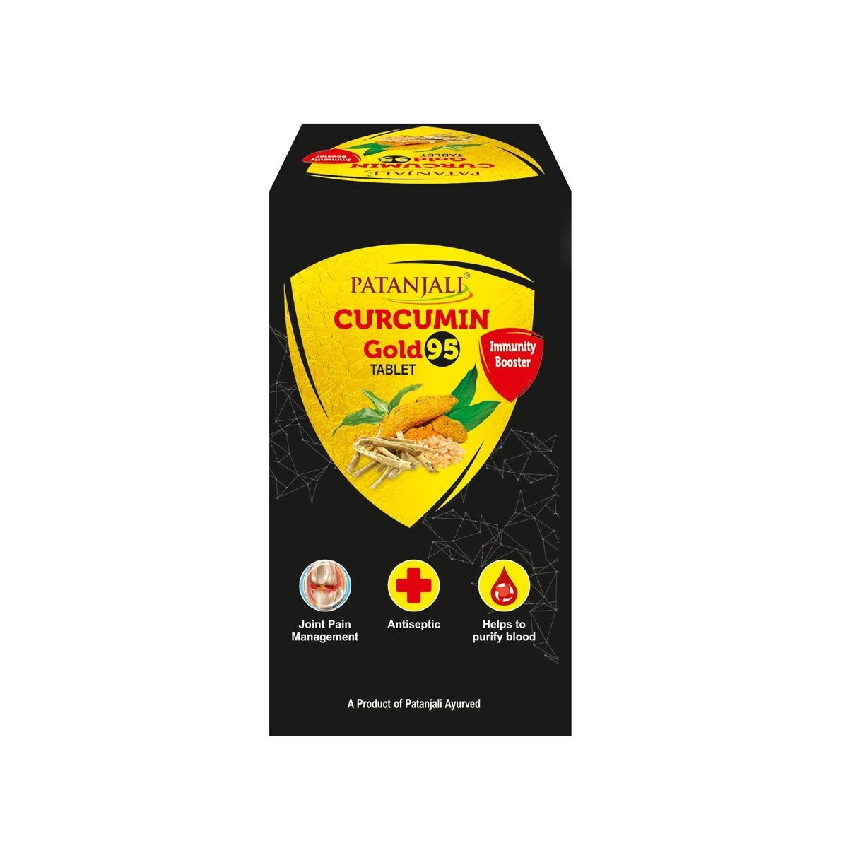 Patanjali Curcumin 95 Gold 60 Tablets