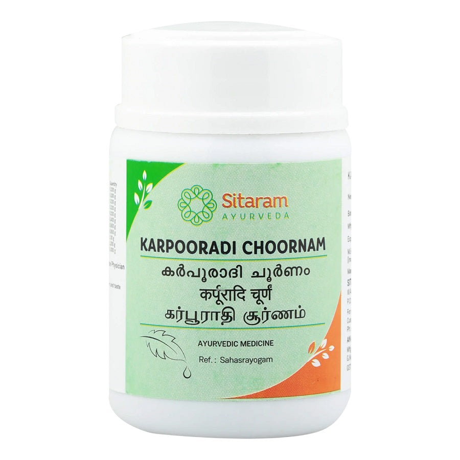 Sitaram Ayurvedic Karpooradi Choornam Powder 50g