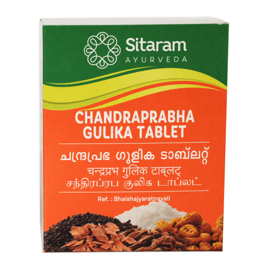 Sitaaram Ayurvedic Chandraprabha Gulika Tablets