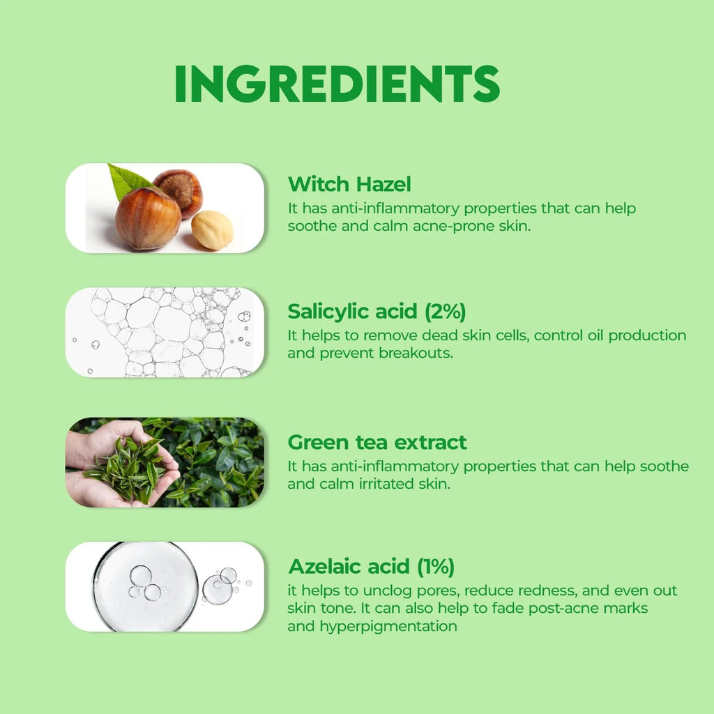 Jovees Herbal Cosmetics 2% Salicylic Acid Acne Control Serum 30ml