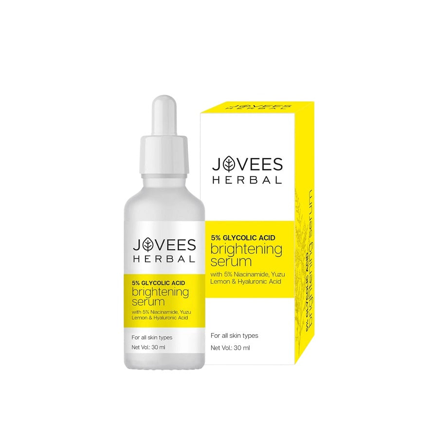 Jovees Herbal Cosmetics 5% Glycolic Acid Brightening Skin Serum 30ml