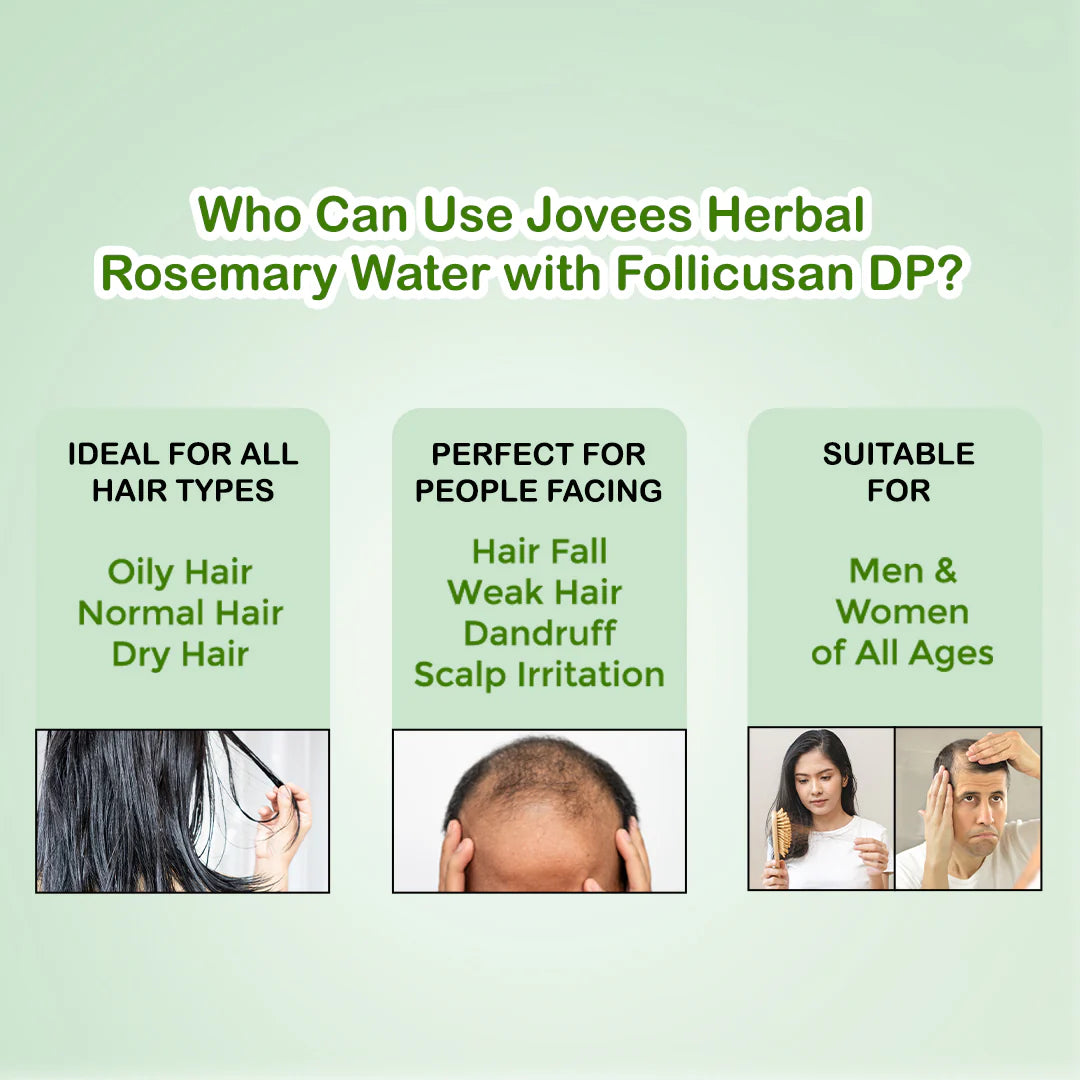 Jovees Herbal Cosmetics Rosemary Water Hair Growth Spray