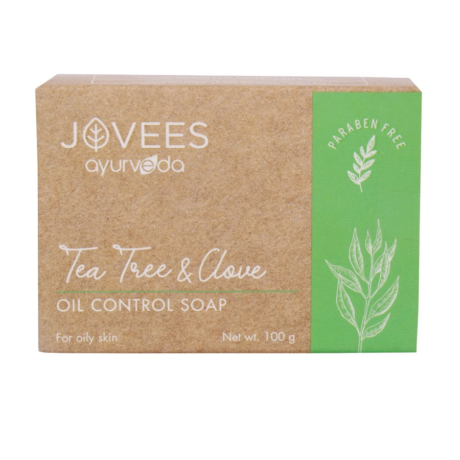 Jovees Herbal Cosmetics Tea Tree & Clove Oil Control Soap 100g