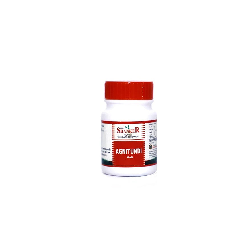 Shree Shanker Agnitundi Vati Ayurvedic Tablets – 60 Tablets