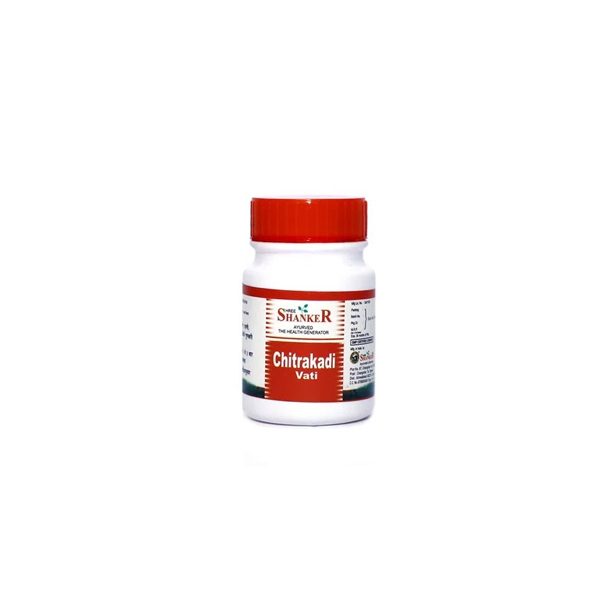 Shree Shanker Ayurvedic Chitrakadi Vati Tablets