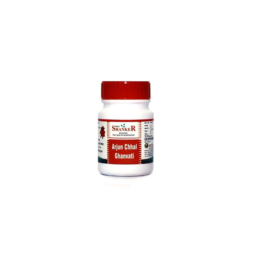 Shree Shanker Ayurvedic Arjun Chhal Ghanvati Tablet