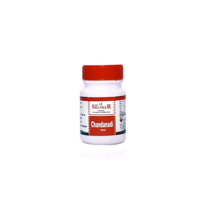 Shree Shanker Chandanadi Vati Ayurvedic Tablets – 60 Tablets