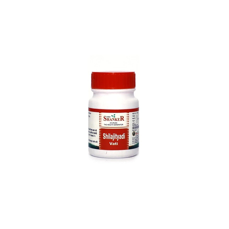 Shree Shanker Shilajityadi Vati Ayurvedic Tablets – 60 Tablets