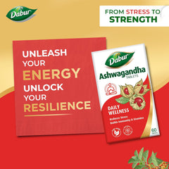 Dabur Ayurvedic Ashwagandha 60 Tablets