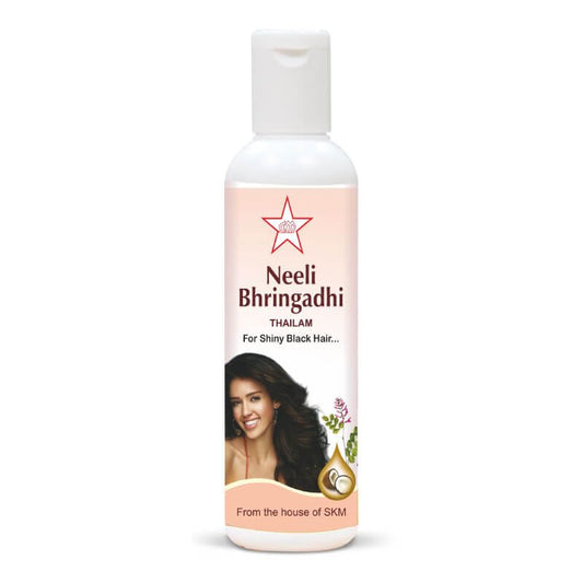 Skm Siddha Ayurveda Neeli Bhringadhi Thailam Oil 100ml & 200ml