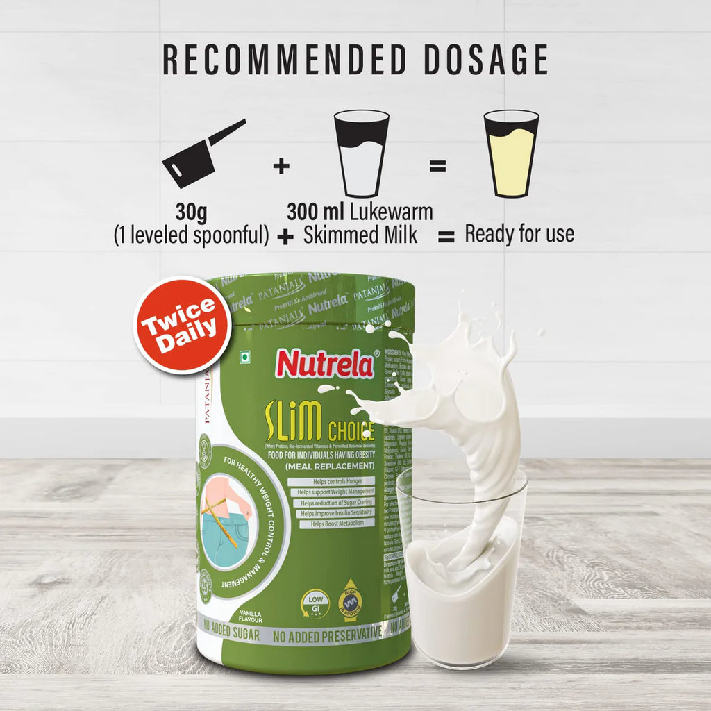 Patanjali Nutrela Slim Choice Powder 500gm