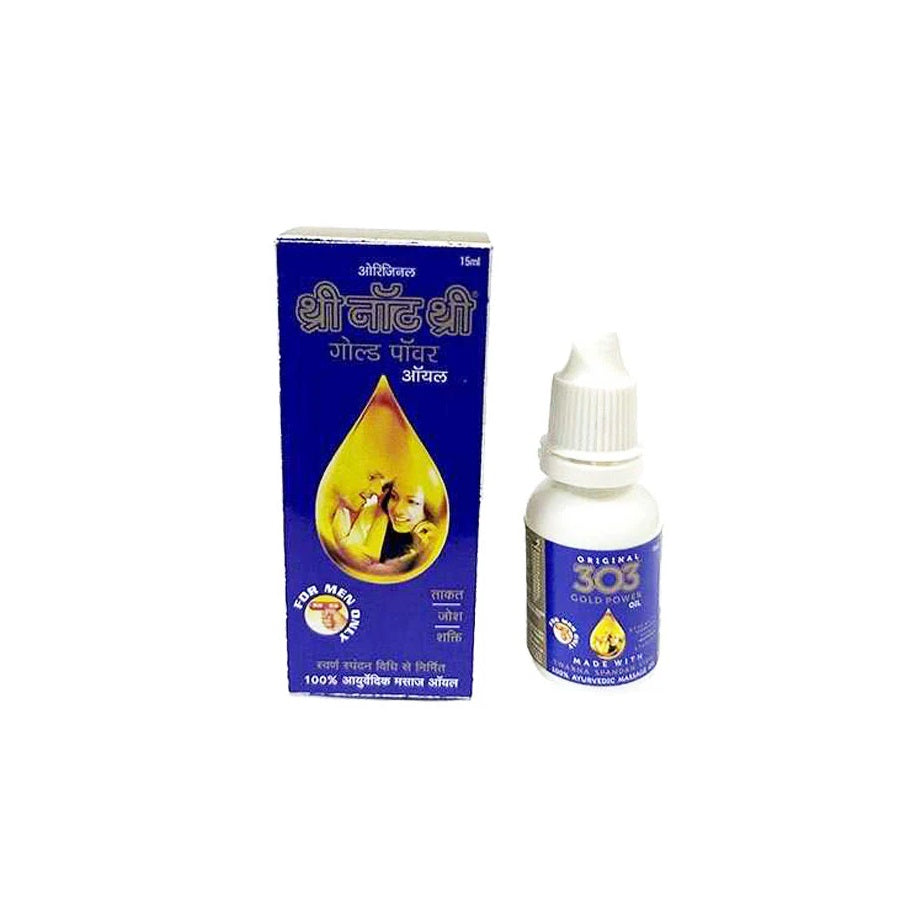 Dindayal Aushadhi Ayurvedic 303 Gold Power Oil & Tablets