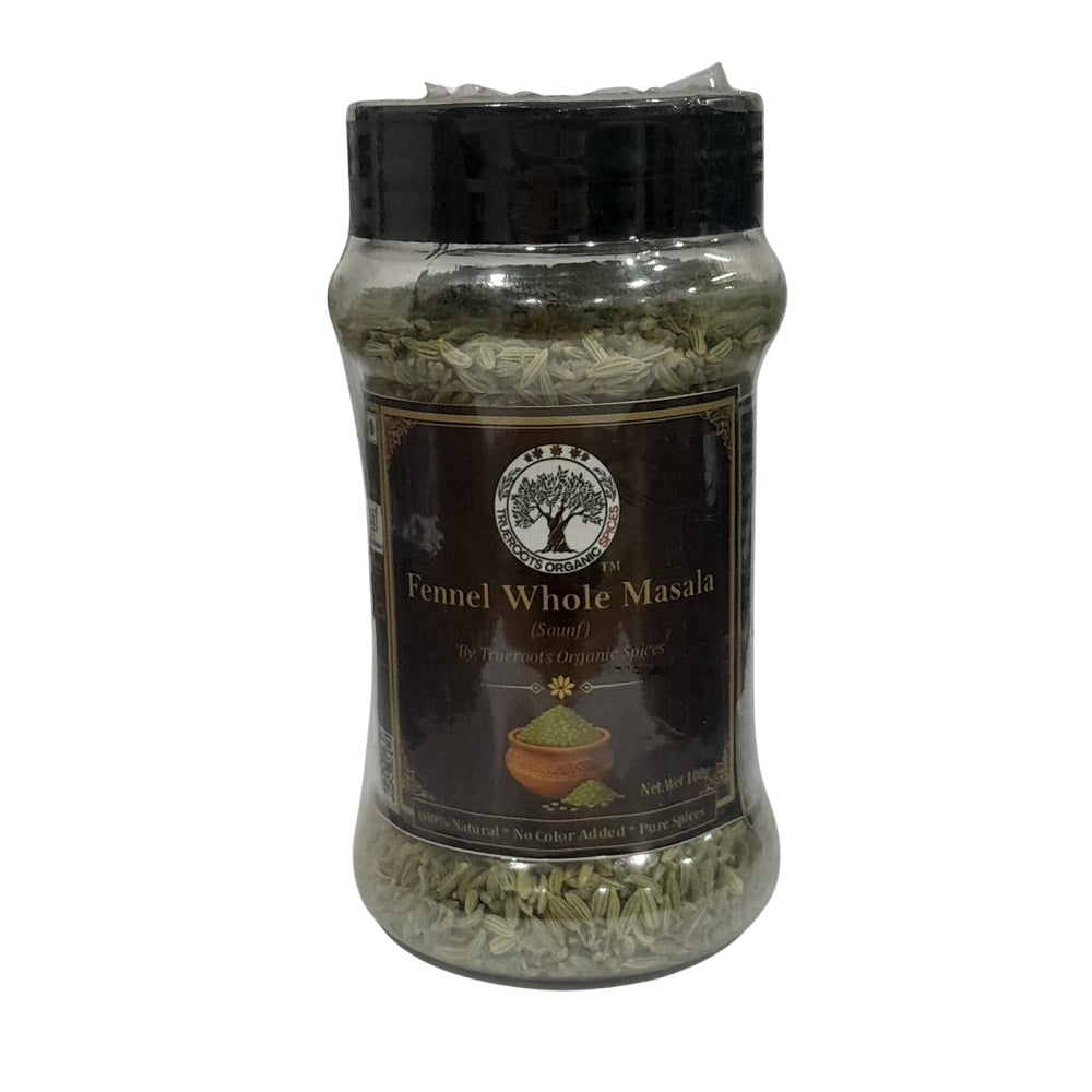 Trueroots Organic Fennel Whole Masala 100g & 200g