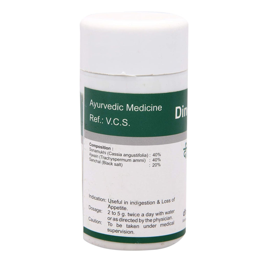 Dhanvantari Ayurvedic Dindayal Churna Nützlich bei Verdauungsstörungen und Appetitlosigkeit Pulver