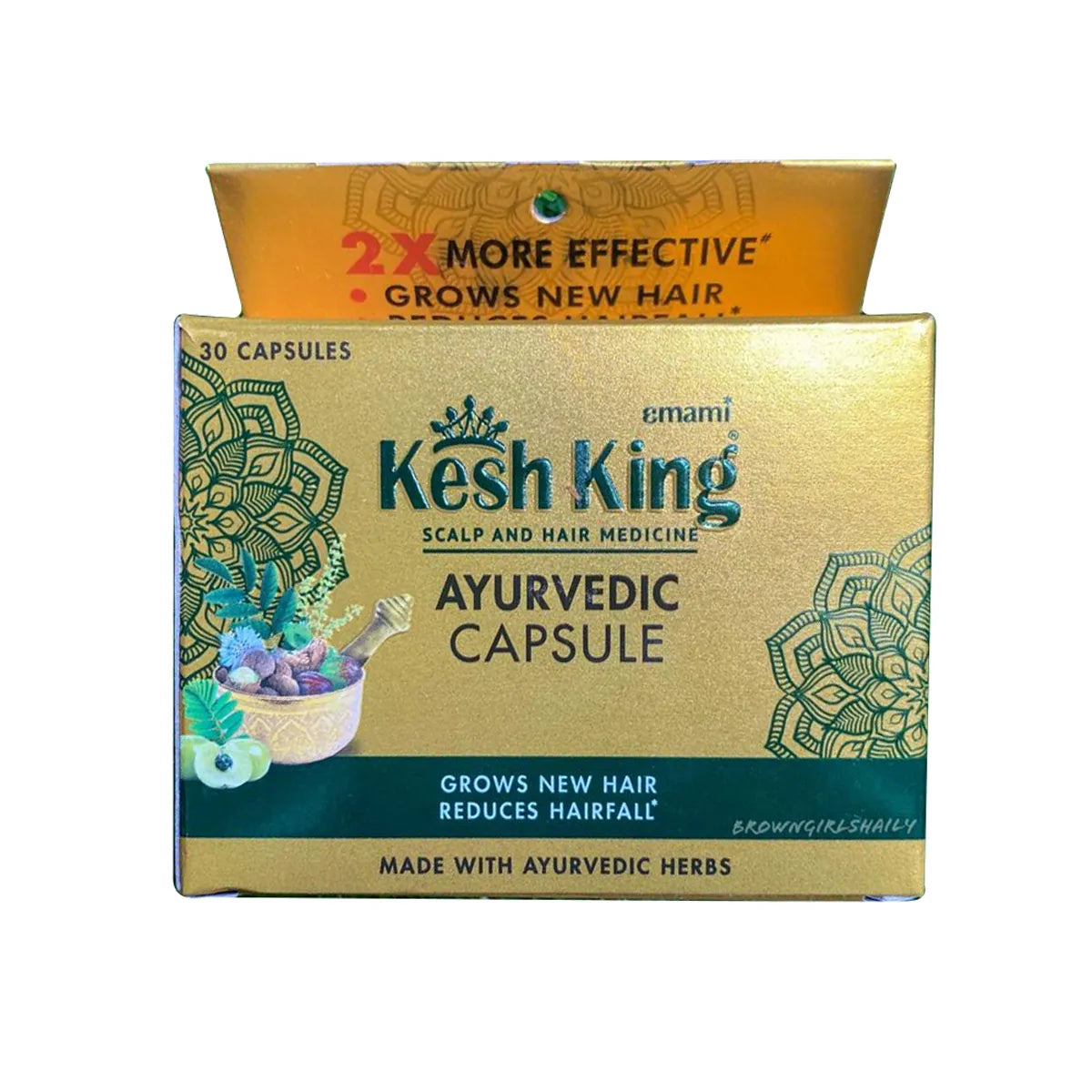 Emami Ayurvedic Kesh King Hair Care 30 Capsules