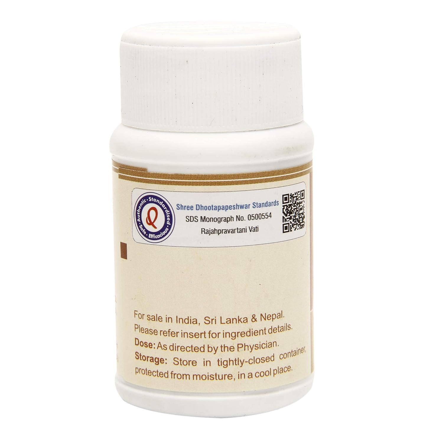 Dhootapapeshwar Ayurvedic Rajahpravartani Vati Tablet