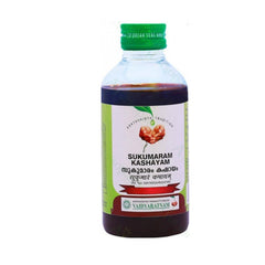 Vaidyaratnam Ayurvedische Sukumaram Kashayam-Flüssigkeit 200 ml