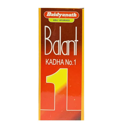 Baidyanath Ayurveda Balant Kadha (Nr. 1, 2 und 3) nach der Lieferung, Durchblutungsflüssigkeit