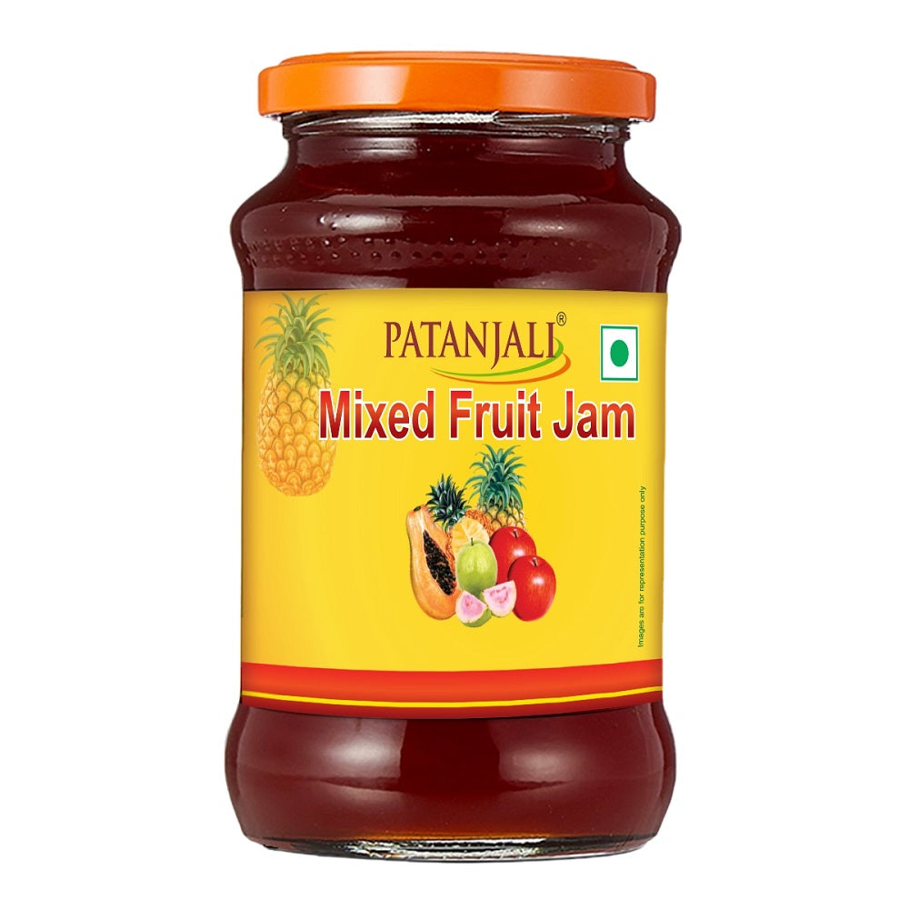 Patanjali Mixed Fruit Jam Paste 500g