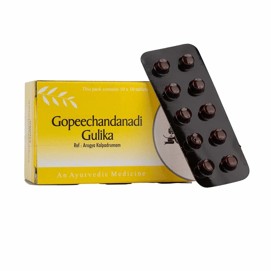 AVP Gopeechandanadi Gulika Ayurvedic Tablets – 100 Tablets