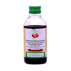 Vaidyaratnam Ayurvedische Thrunapanchamooladi Kashayam-Flüssigkeit, 200 ml