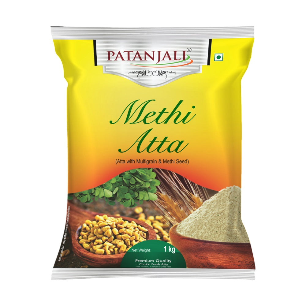 Patanjali Methi Atta Flours Powder 1Kg
