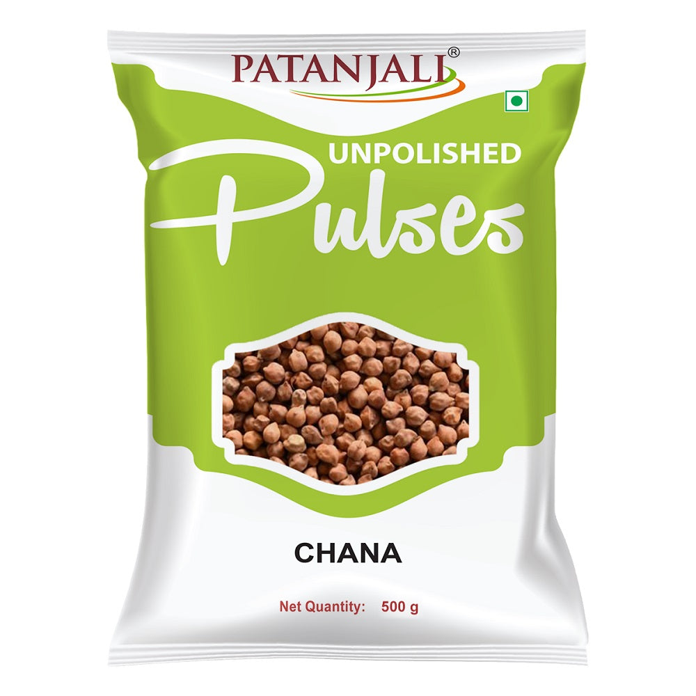 Patanjali Unpolished Pulses Kala Chana Dry Beans