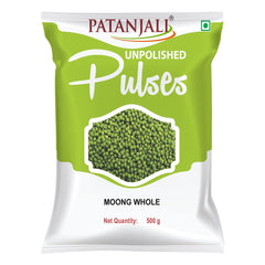 Patanjali Unpolished Pulses Moong Sabut Dry Beans