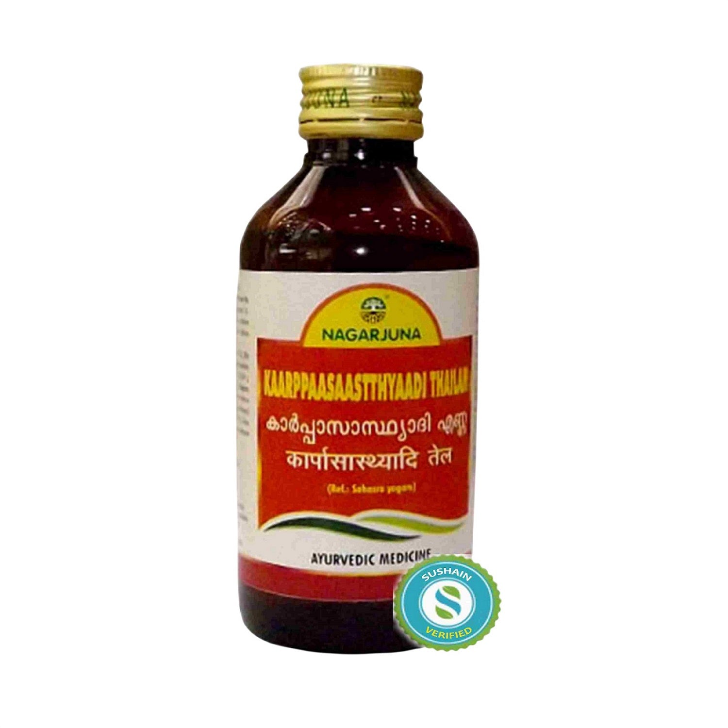 Nagarjuna Ayurvedic Karpasasthyadi Thailam – 100 ml / 200 ml / 450 ml
