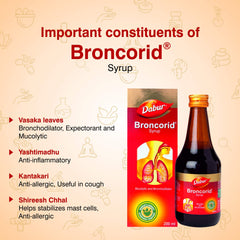 Dabur Ayurvedic Broncorid Syrup 200ml