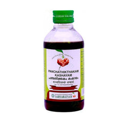 Vaidyaratnam Ayurvedic Panchathikthakam Kashayam Liquid 200 Ml