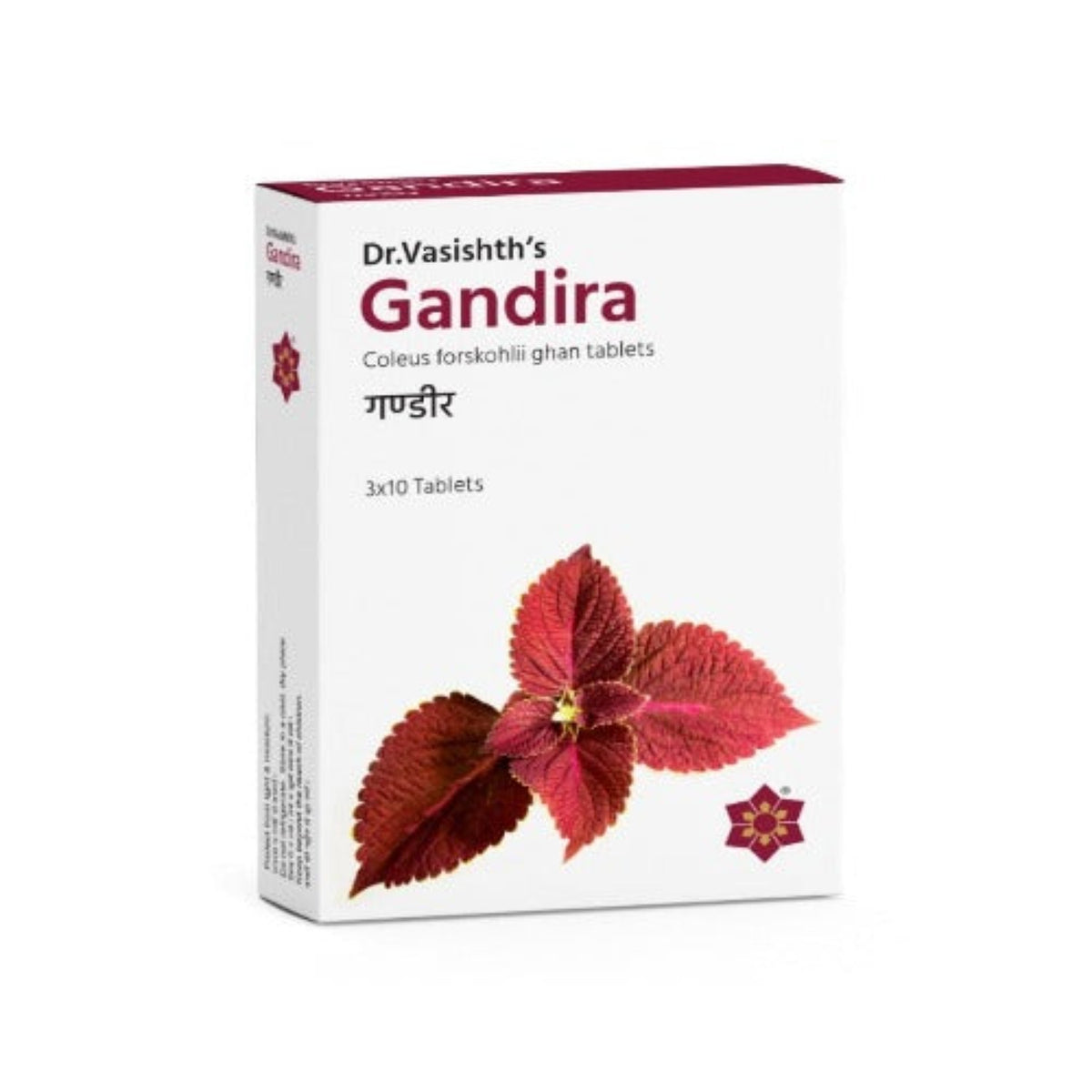 Dr.Vasishth's Ayurvedic Gandira 3 x 10 Tabletten