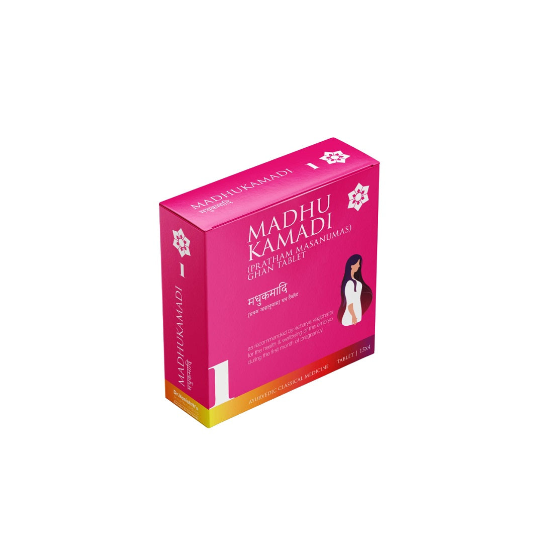 Dr Vasishth's Ayurvedic Madhukamadi Masanumasik 1st Month 60 Tablets