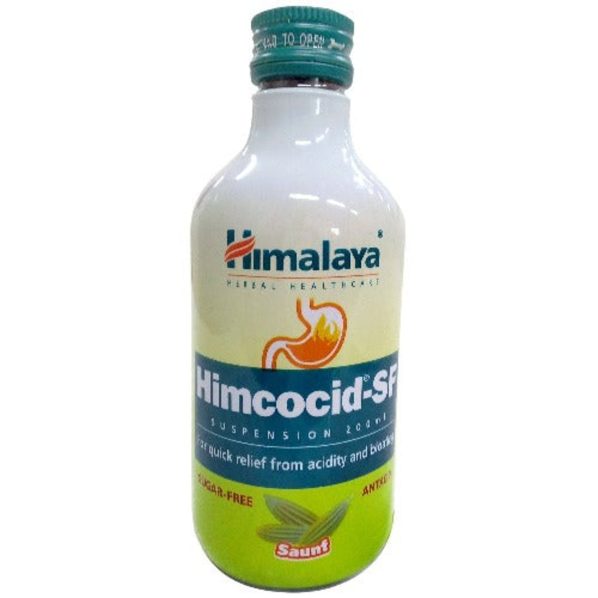 Himalaya Herbal Ayurvedic Himcocid-SF Geschmack Saunf, Minze &amp; Banane Das komplette Antazidum, mehr als nur Linderung Flüssigkeit
