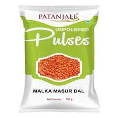 Patanjali Unpolished Pulses Malka Masur Dal Dry Beans