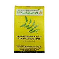 Vaidyaratnam Ayurvedisches Chitrakathriphaladi Kashaya Choornam Pulver 100g