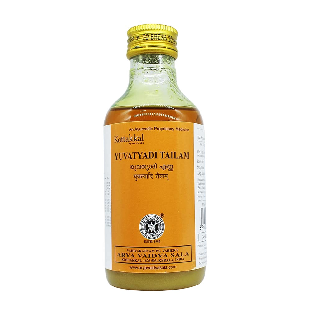 Kottakkal Ayurvedic Yuvatyadi Tailam Oil 200ml